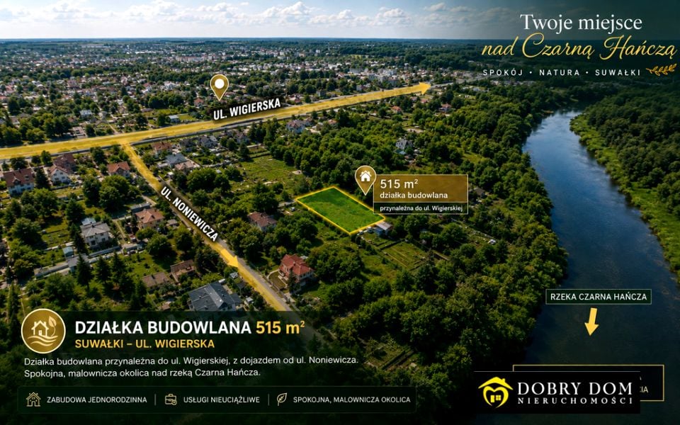 Działka budowlana Suwałki