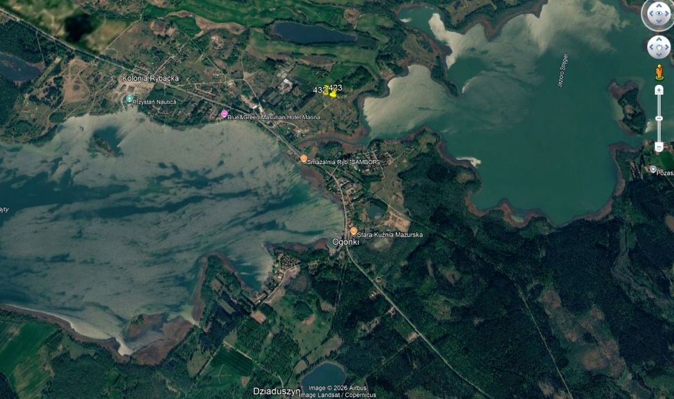 Działka rekreacyjna Ogonki