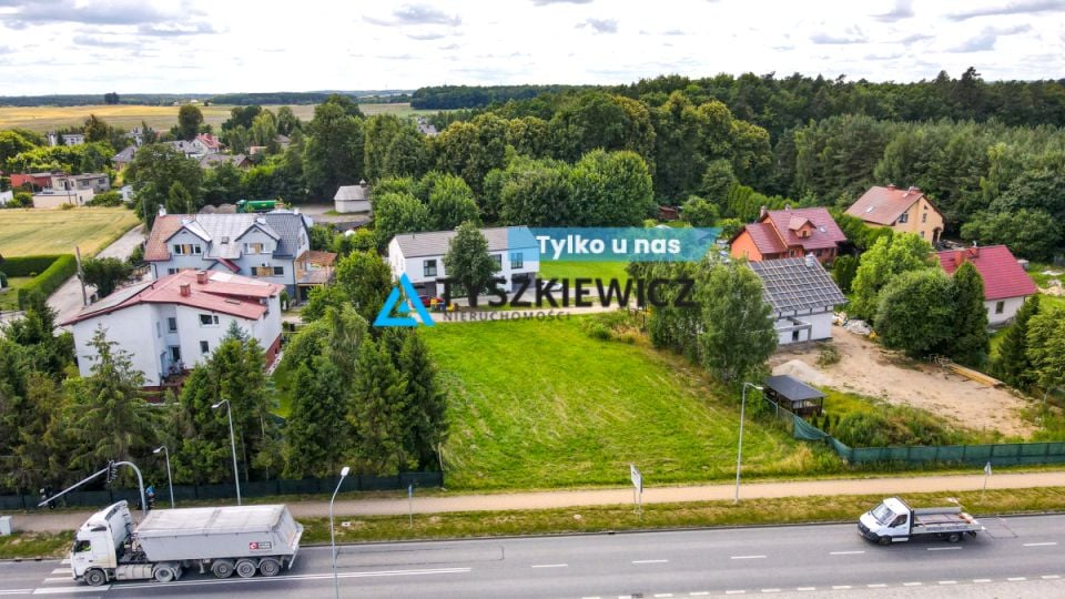 Działka usługowa Trąbki Wielkie sprzedam