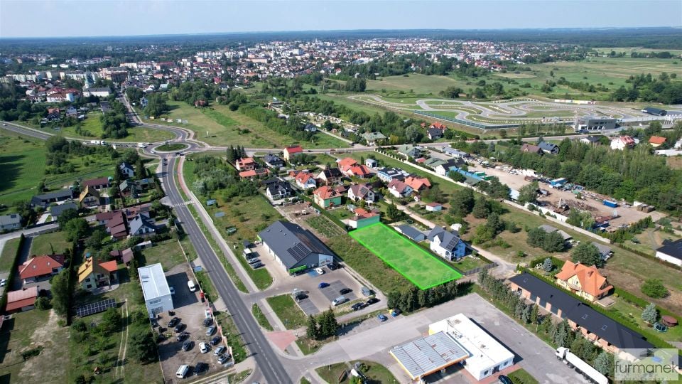 Działka usługowa Biłgoraj