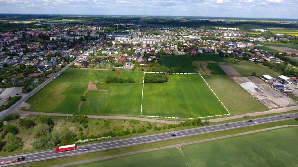 Działka usługowa Pniewy