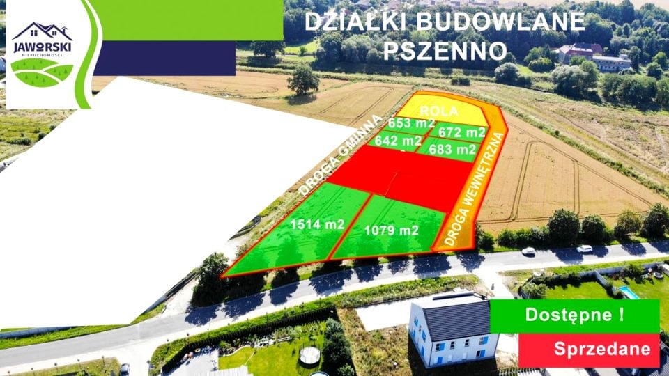 Działka inna Pszenno