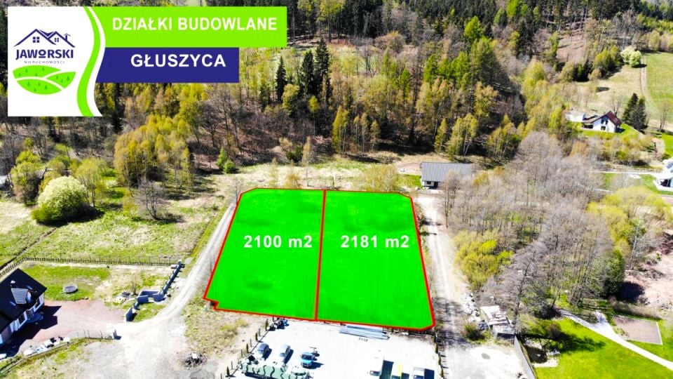 Działka usługowa Głuszyca
