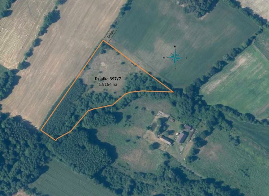 Działka Boruja Nowa