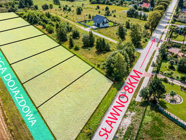 Działka budowlana Sławsko