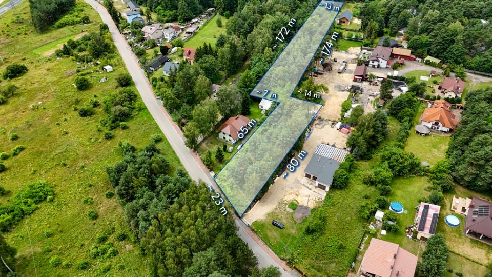 Działka budowlano-rolna Odrzykoń