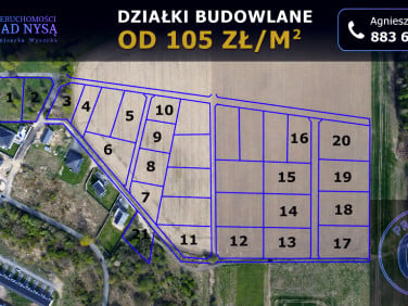Działka budowlana Koźlice