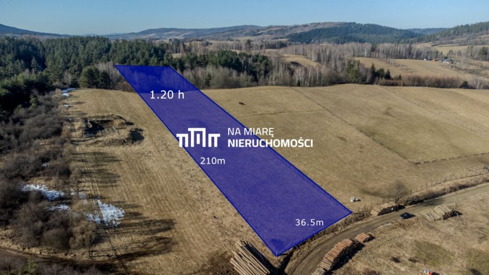 Działka rolna Hoszów