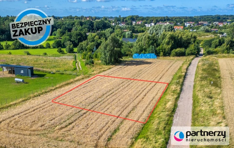 Działka usługowa Osłonino