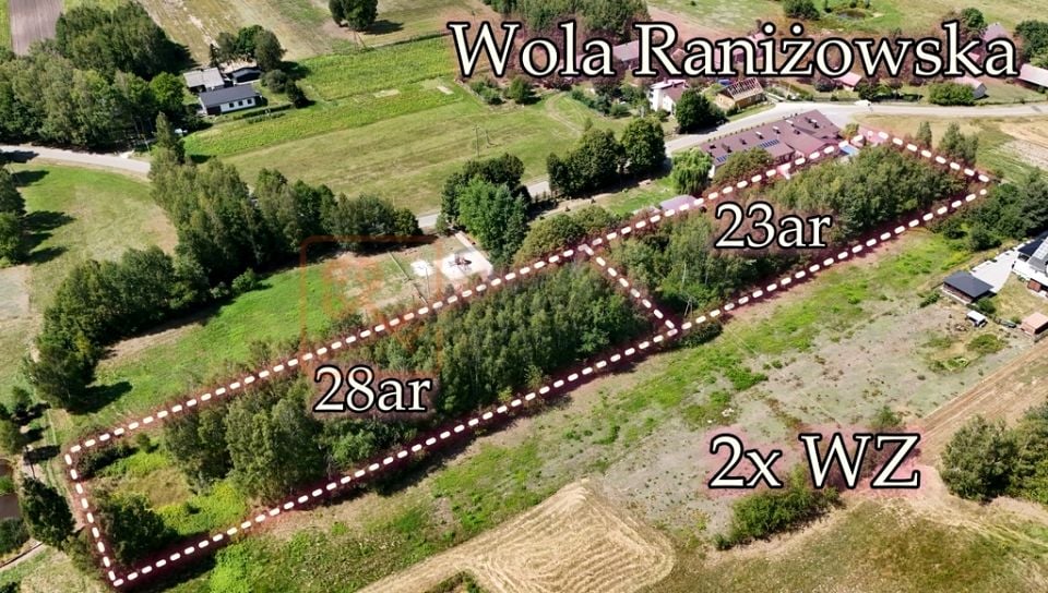 Działka budowlana Wola Raniżowska