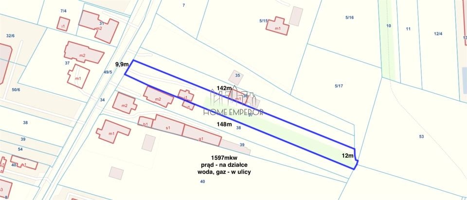 Pusta działka Warszawa
