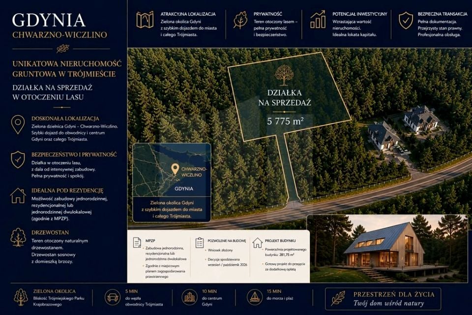Działka budowlana Gdynia