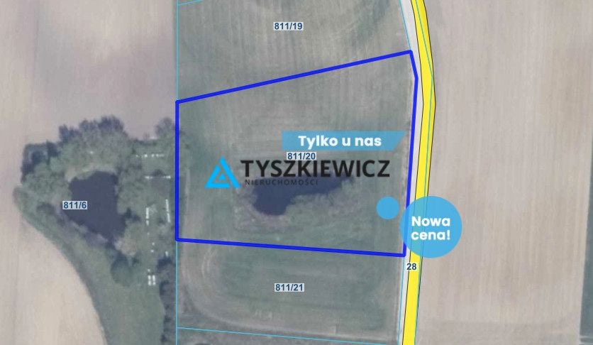 Działka budowlana Wysin