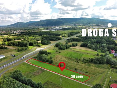 Działka usługowa Buczkowice