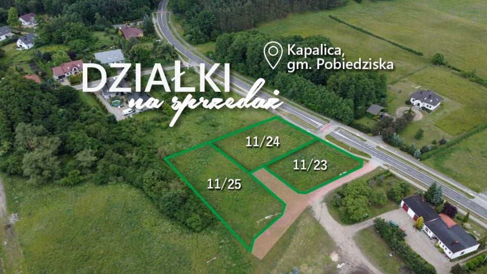 Działka budowlana Pobiedziska