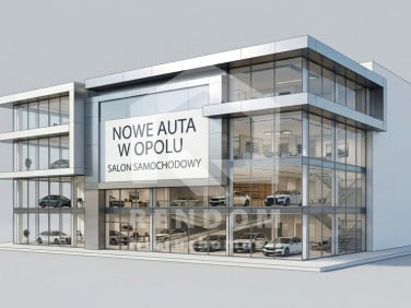Działka usługowa Opole
