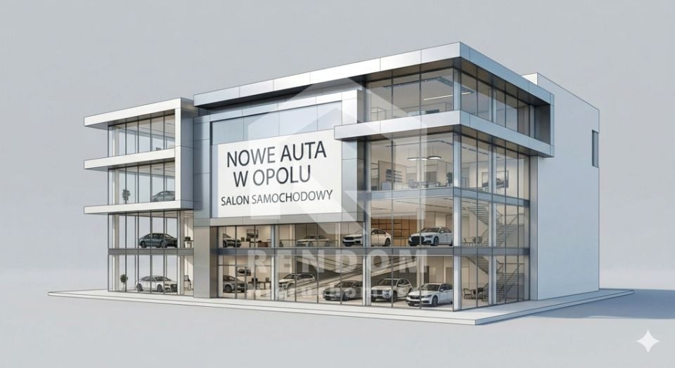 Działka usługowa Opole