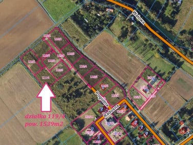Działka budowlana Wiślinka