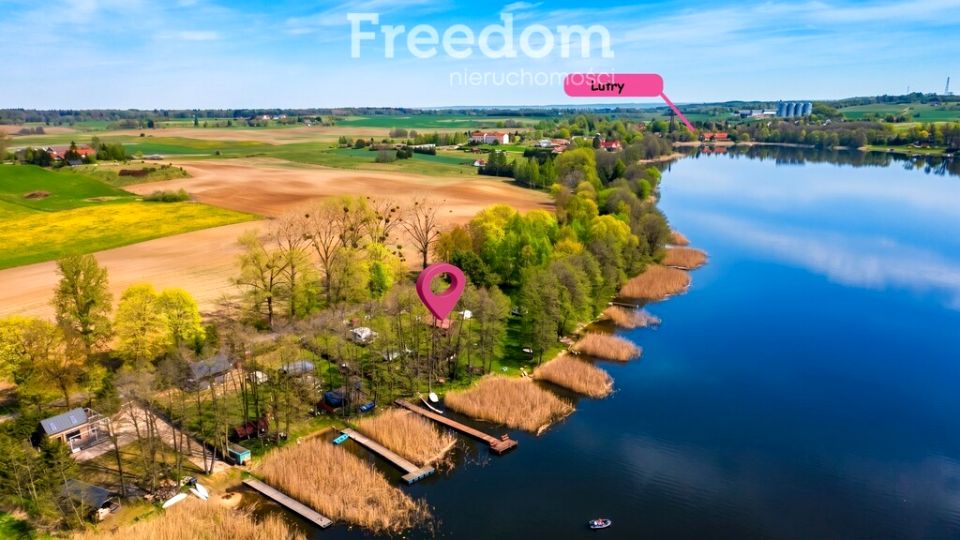 Działka rekreacyjna Lutry