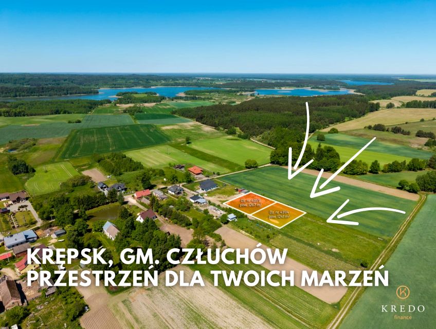 Działka budowlana Krępsk