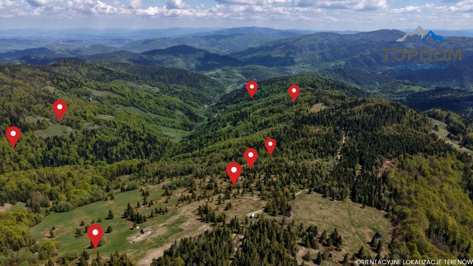 Działka rolno-leśna Ochotnica Dolna