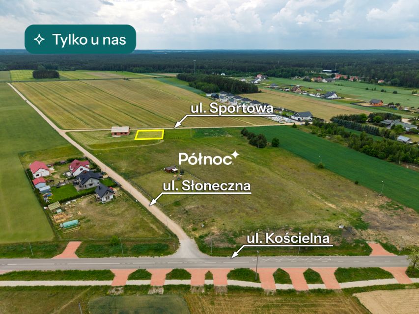 Działka budowlana Modzele-Skudosze