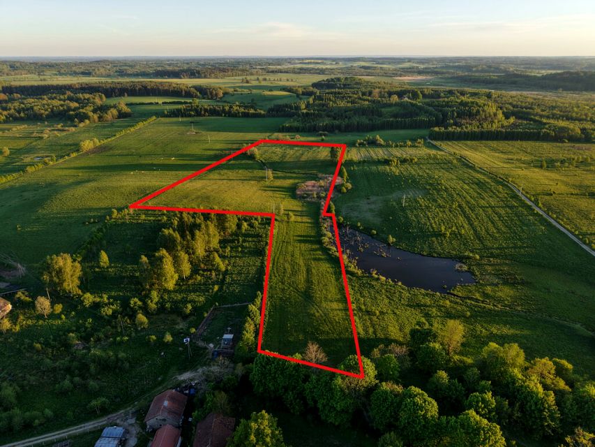 Działka rolna Jeziorko