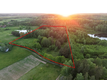 Działka nad jeziorem