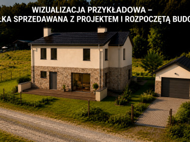 Działka przy lesie