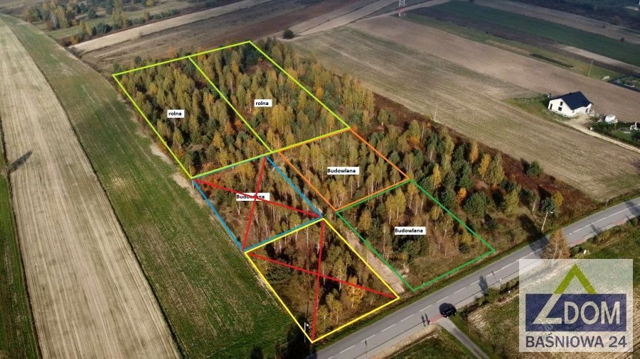 Działka rolna Rokitno