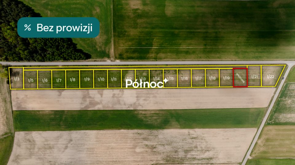 Działka budowlana Budy-Mikołajka