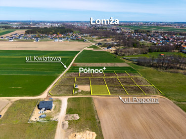 Działka przy lesie