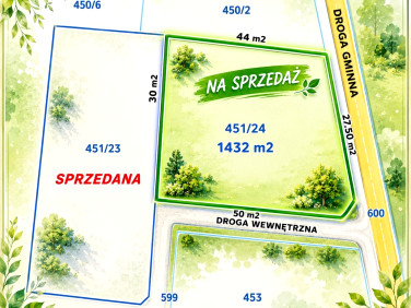 Działka budowlana Skrybicze