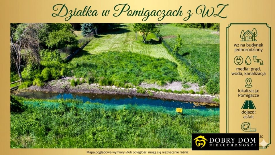 Działka budowlana Pomigacze
