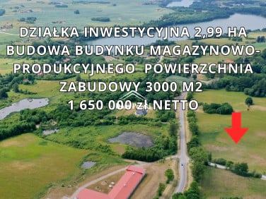 Działka inwestycyjna Jaśki