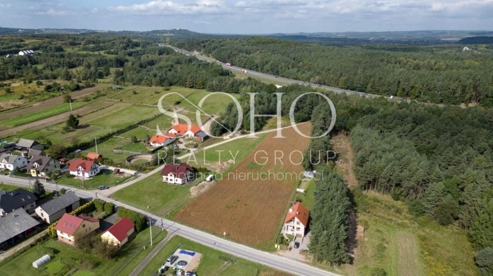 Działka inwestycyjna Zalas