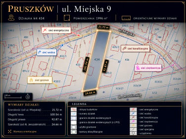 Działka budowlana Pruszków