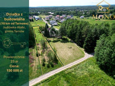 Działka budowlana Jodłówka-Wałki