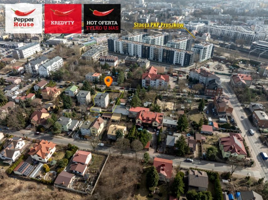 Działka usługowa Pruszków