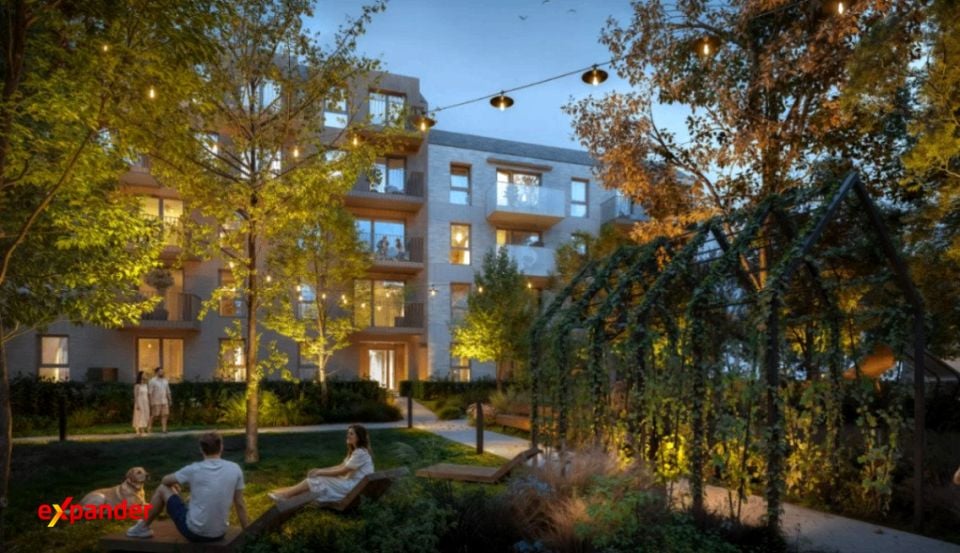 Mieszkanie apartamentowiec przy lesie