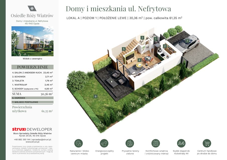 Mieszkanie Chmielowice, ul. Róży Wiatrów