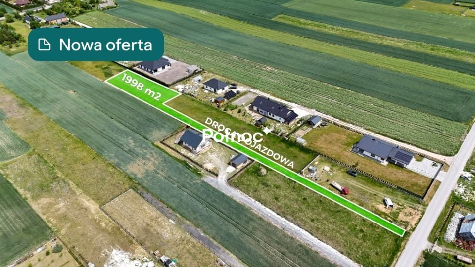 Działka budowlana Pniówek