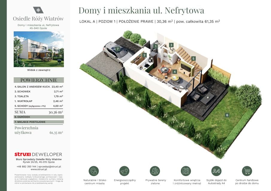 Mieszkanie Chmielowice, ul. Róży Wiatrów