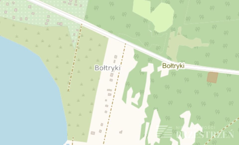 Działka rekreacyjna Bołtryki
