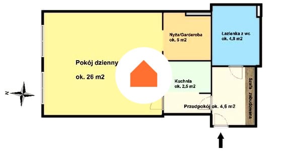 Mieszkanie, ul. Ruska