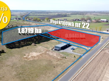 Działka usługowa Karkoszów
