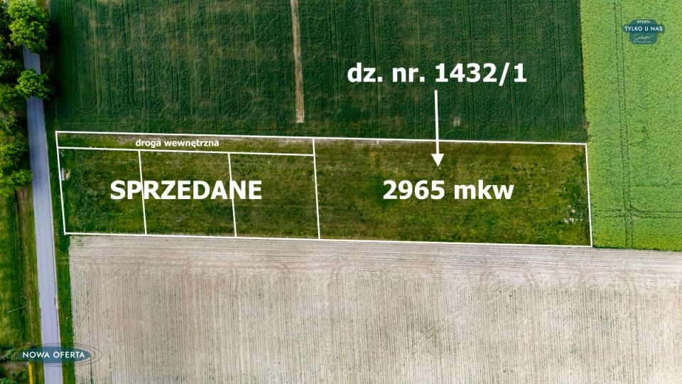 Działka budowlana Czarnocin