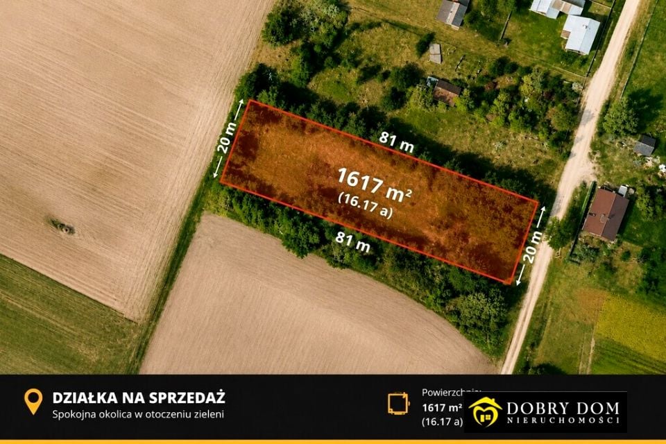 Działka budowlano-rolna Tylwica