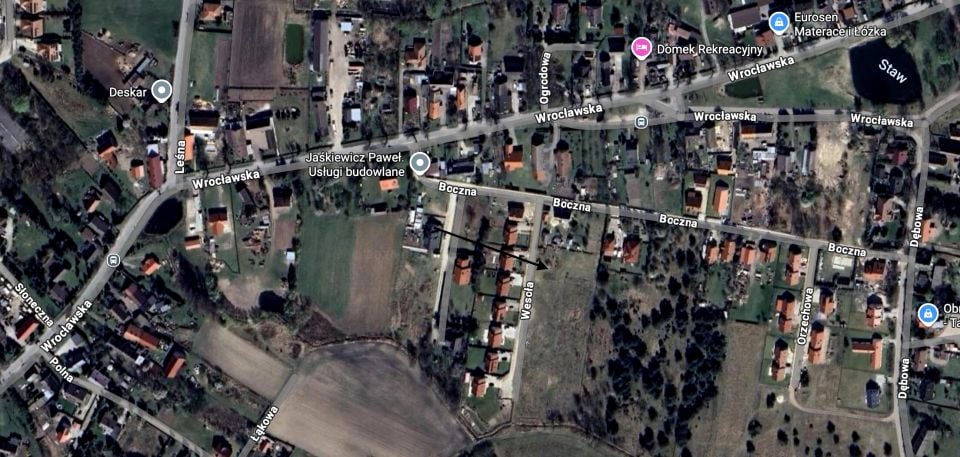 Działka budowlana Chrząstawa Wielka