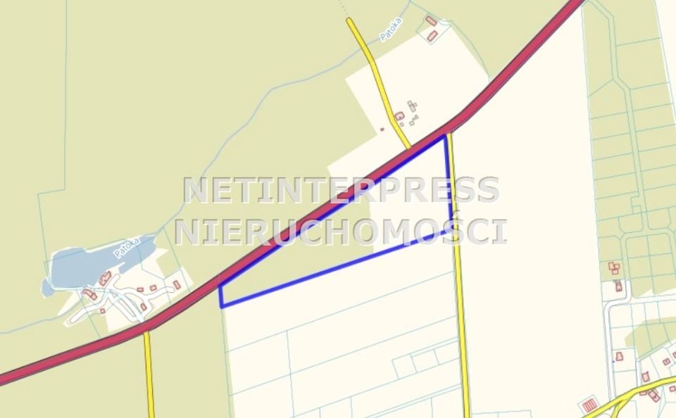 Działka przemysłowa Ostrowina